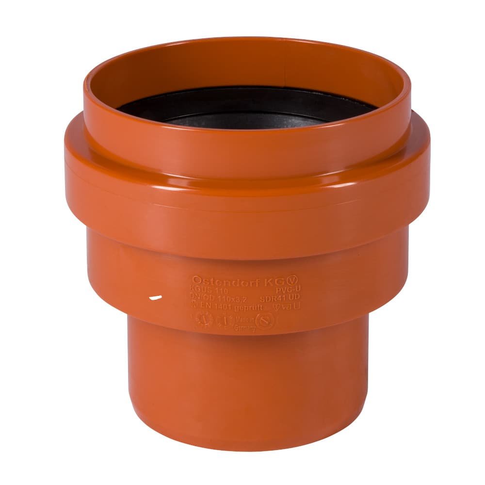 KGUS Nasc le Ceann Deiridh Spigot Cloiche DN/OD 160