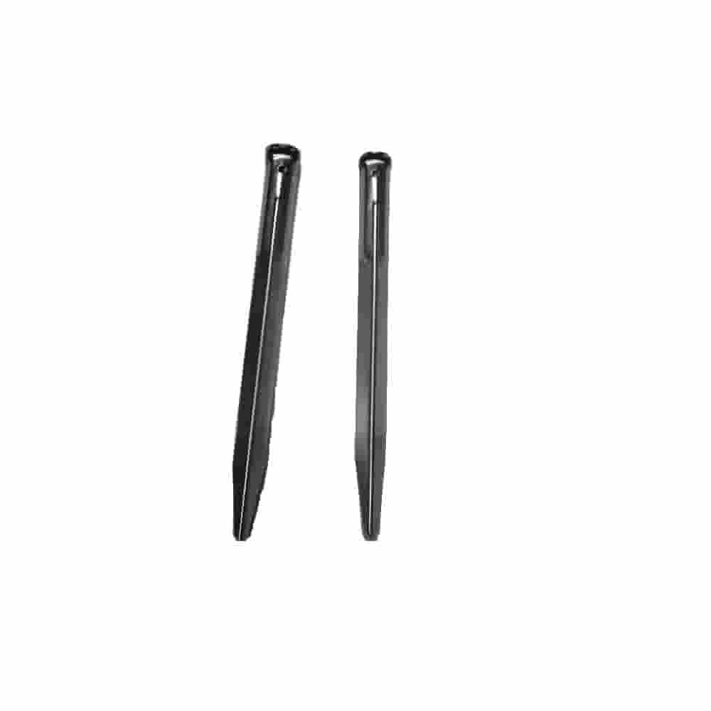 Metal Tent Pegs Galvanized 30cm - 10 Pack