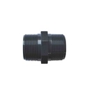 Feistiú PVC-U AG x AG Níplí Dúbailte 1 1/4"