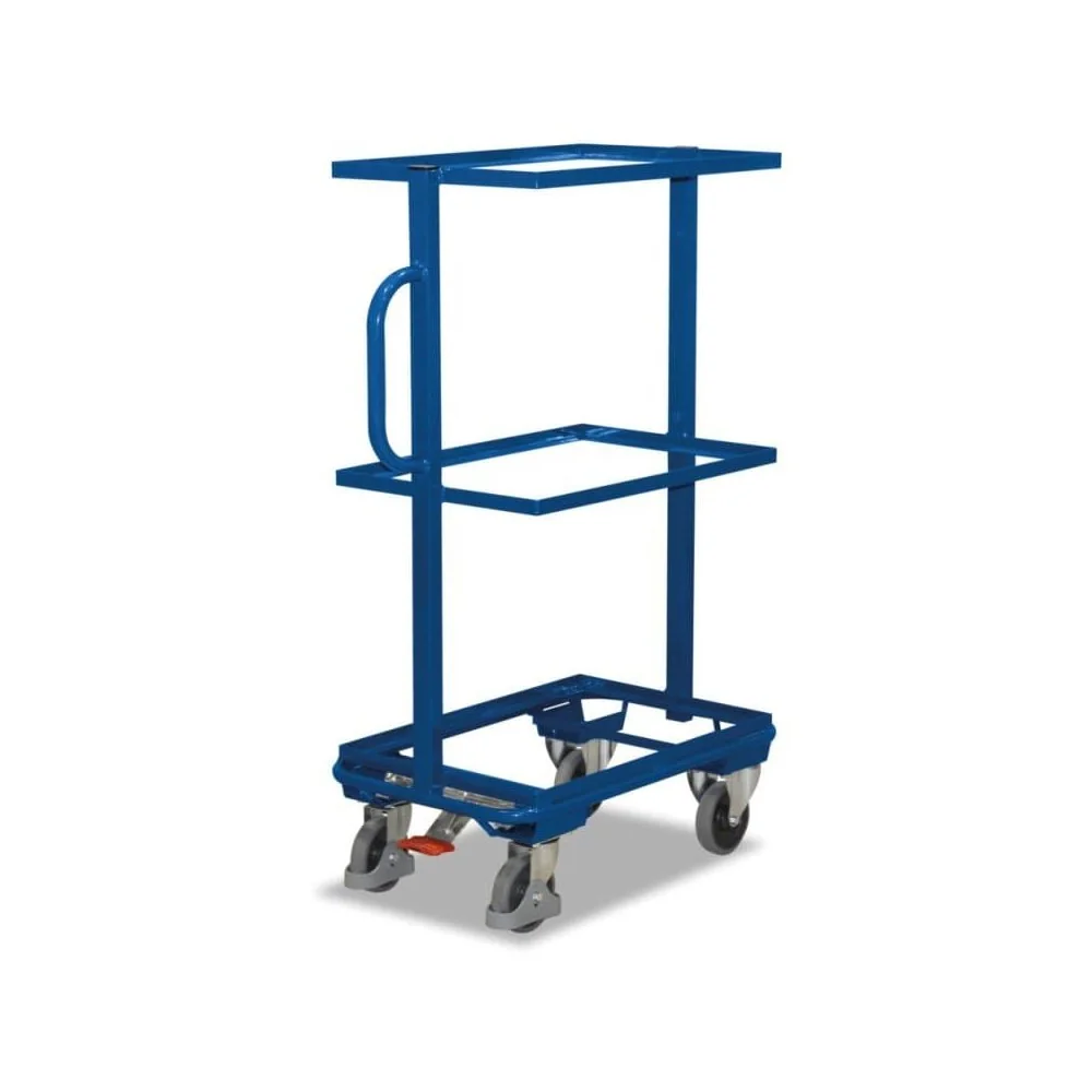 Trálaí taobh oscailte, Trálaí seirbhíse, Cairt oscailte le EasySTOP, 815 x 455 x 1185 mm