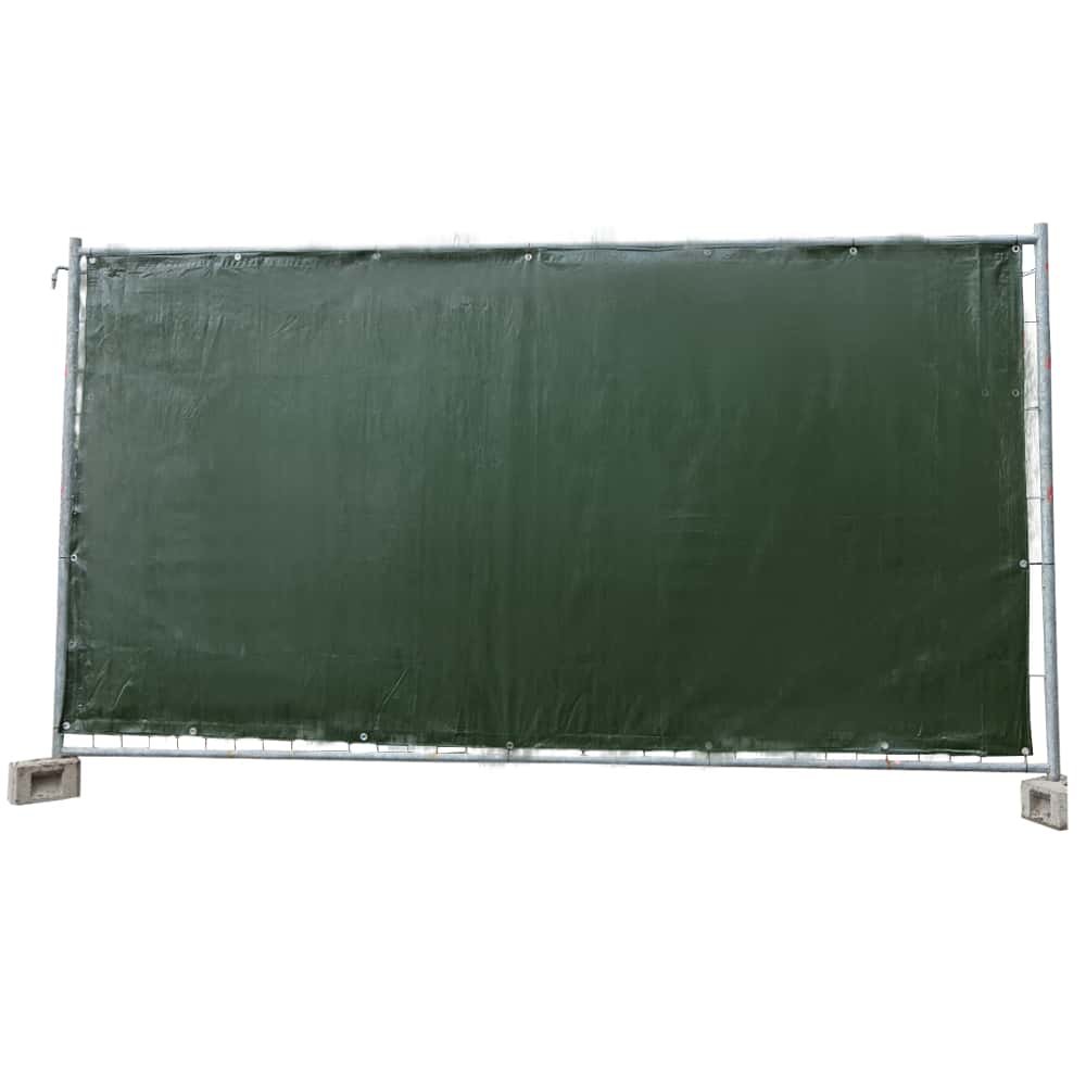 Scáthlán fál tógála glas, 160g/m², 1.76x3.41m, Scáileán príobháideachta