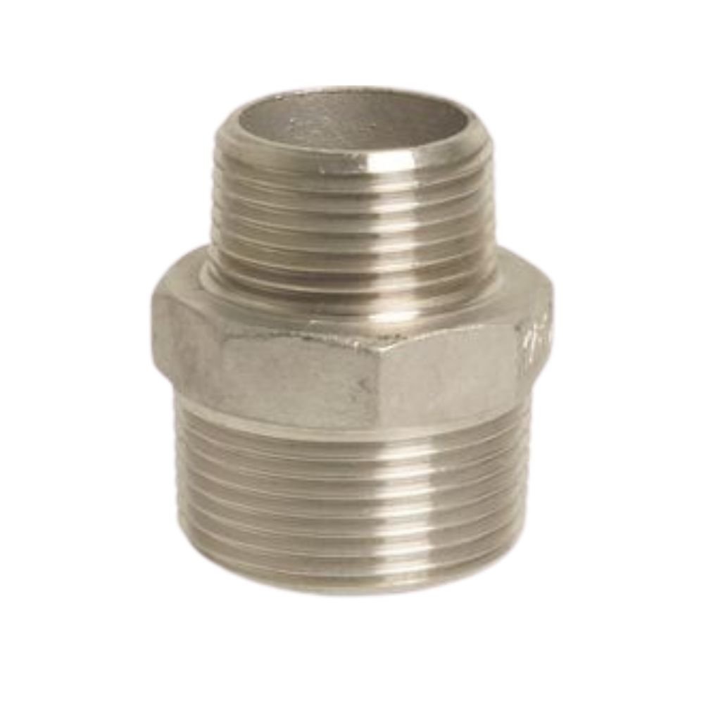 Nipple Laghdaithe Cruach Dhosmálta 2" AG x 1 1/2" AG