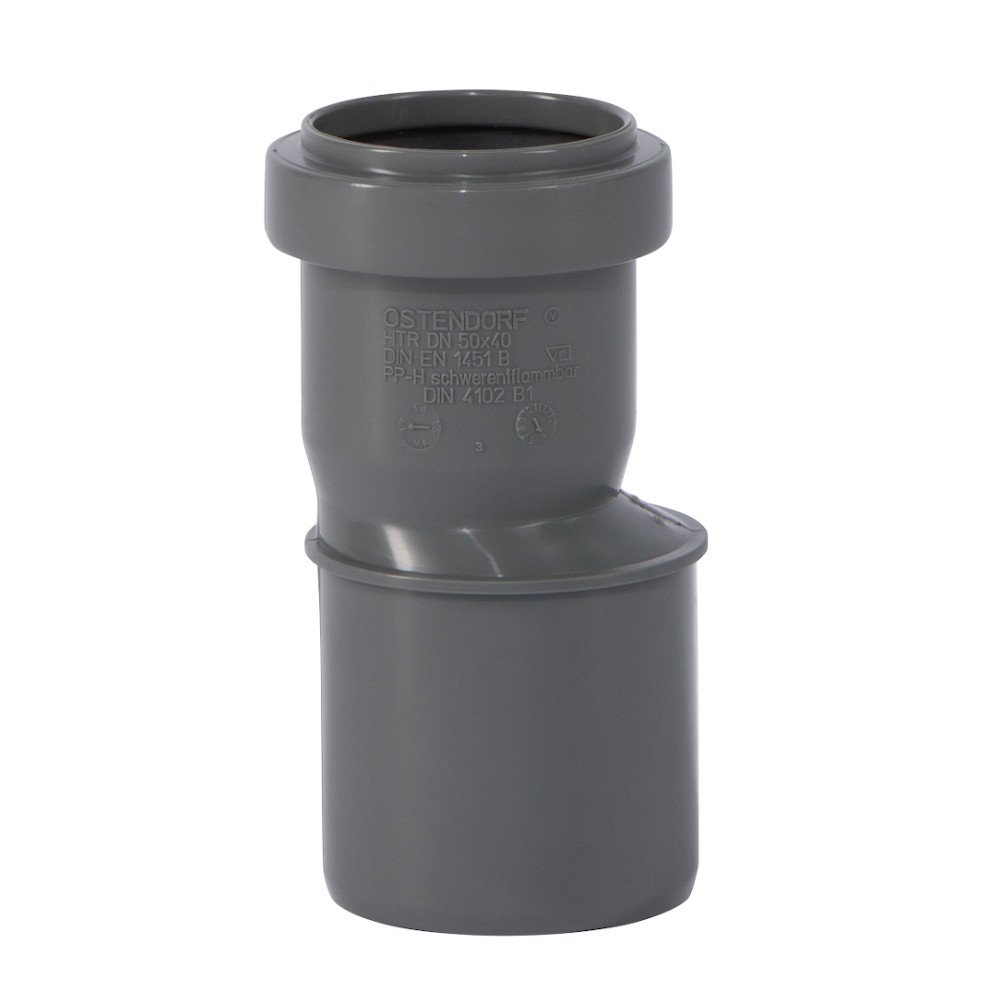 Laghdú Píopa HT 50/40 le haghaidh Draenáil Tí