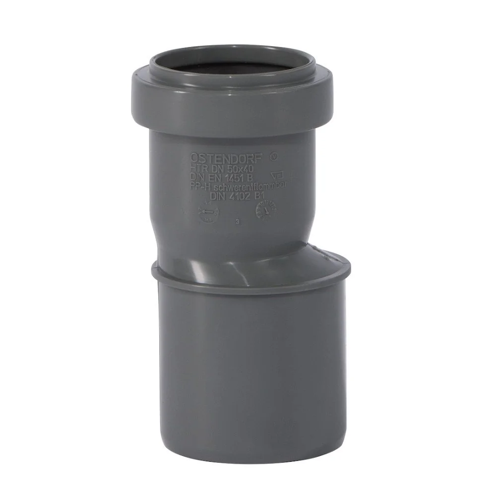 Laghdú Píopa HT 50/40 le haghaidh Draenáil Tí