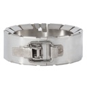 Auszugsicherung DN 75 le haghaidh Píopaí HT, Daingniú Píopa Siltíreach