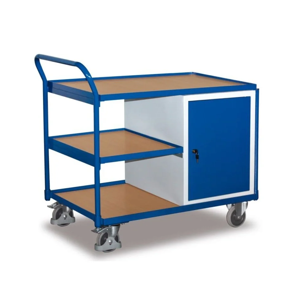 Trolley Siopa Oibre le 3 Tarraiceáin & Comh-Aireacht, EasySTOP, 250kg