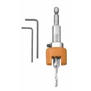 Druil Adhmaid Crua HSS 4mm le Polltaire