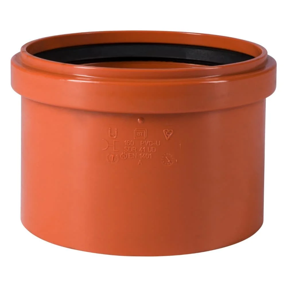 KG Aufsteckmuffe DN 160, Píopa Séarachais, Muinchille Ceangail