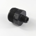 PVC-U Doppelnippel reduziert AG 1 1/2" x 1/2" - Píobáin PVC