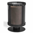 Ciseán Dóiteáin Cruach Nádúrtha don Ghairdín & Campáil