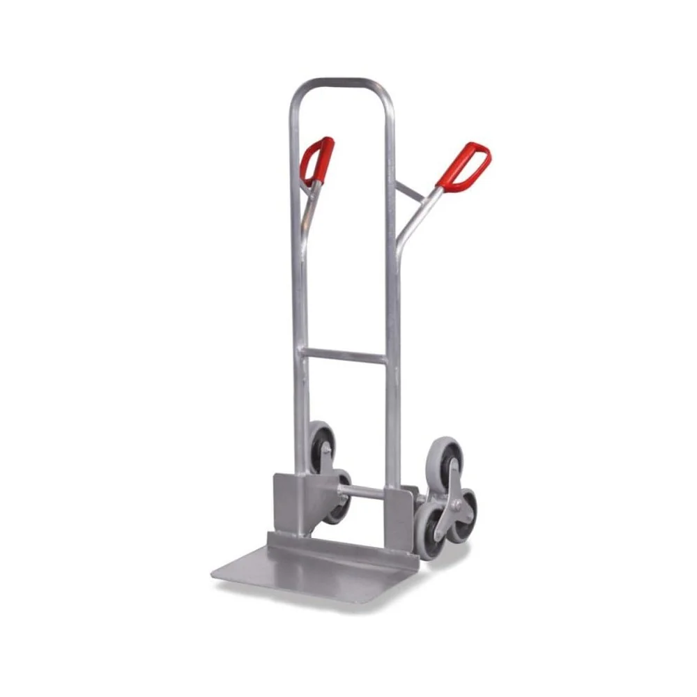 Cairt staighre alúmanaim, 200kg, le Schaufel