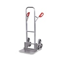 Cairt staighre alúmanaim, 200kg, le Schaufel