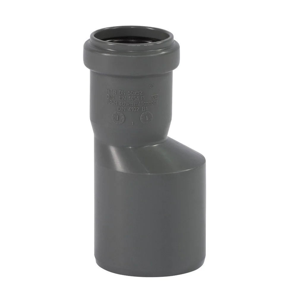 Laghdú Píopa HT DN 50/32, Feistiú Laghdaithe Abhaistrithe