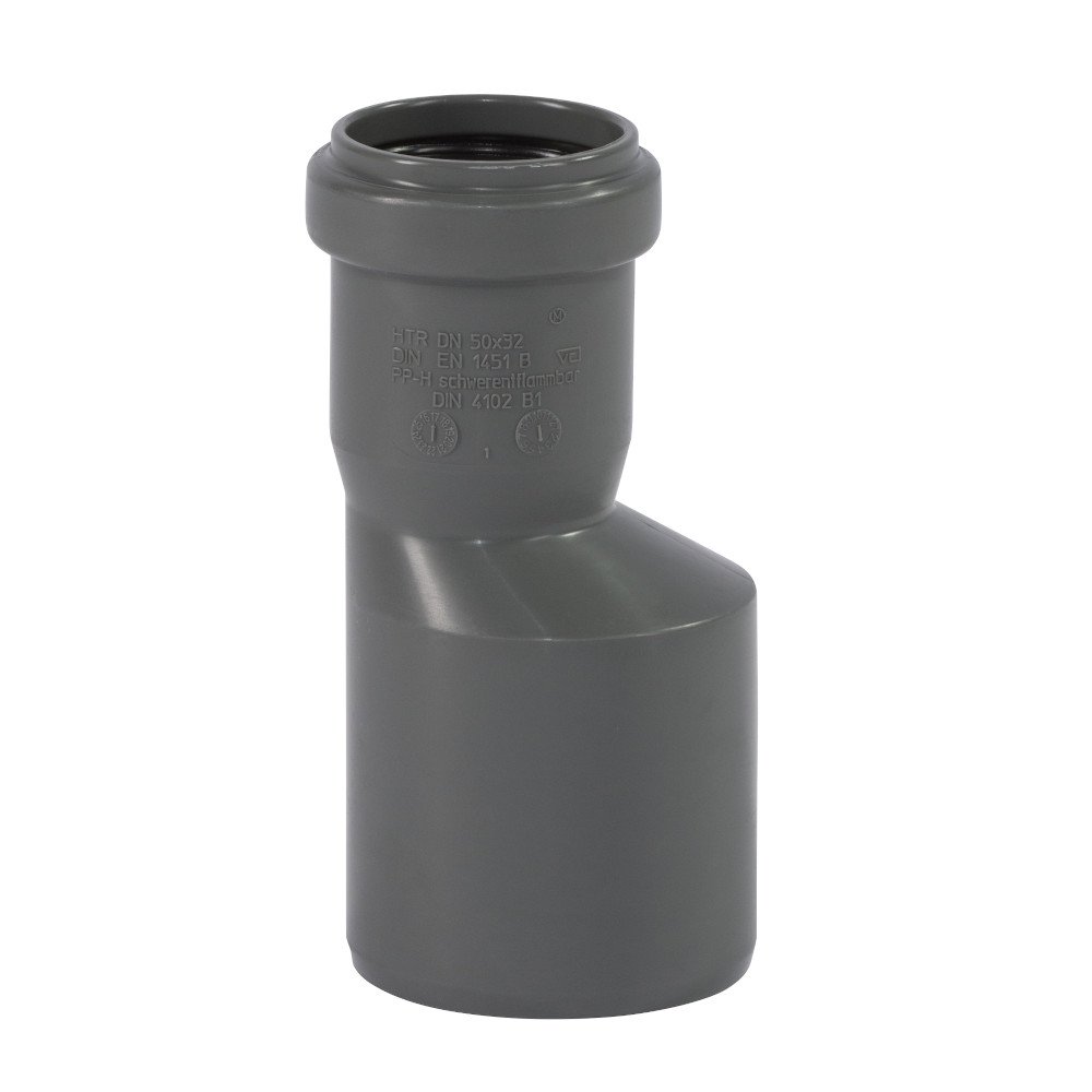 Laghdú Píopa HT DN 50/32, Feistiú Laghdaithe Abhaistrithe