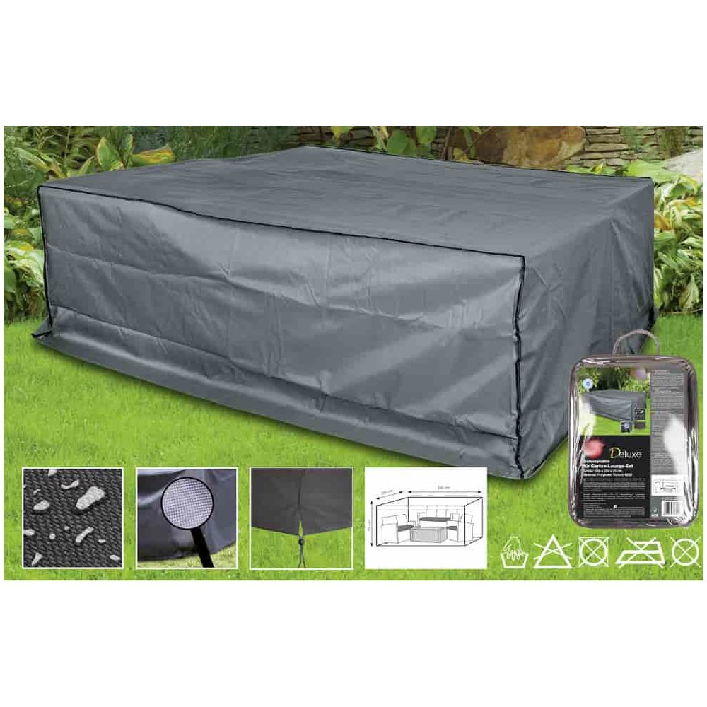 Clúdach Troscáin Lounge, Clúdach Aimsirdhíonach, 240x200x95 cm