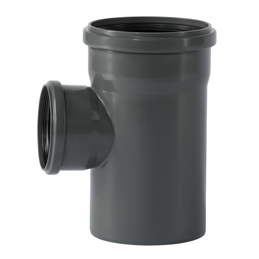 HT Abzweig 110mm, 87 Céim, Abwasserrohr Ard-chaighdeáin