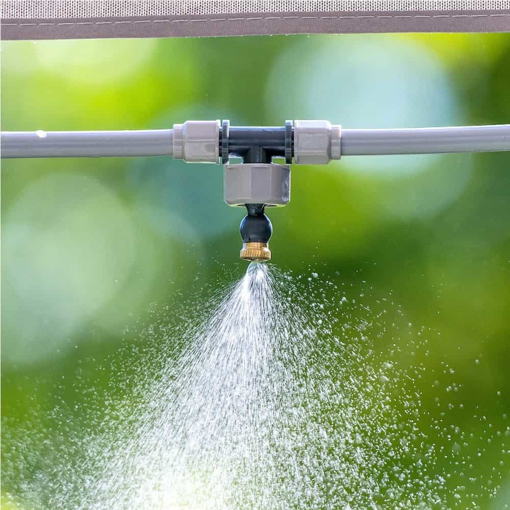 Córas Ceo Spraeála 7.5m le haghaidh Gairdín, Patio agus Tí Glas