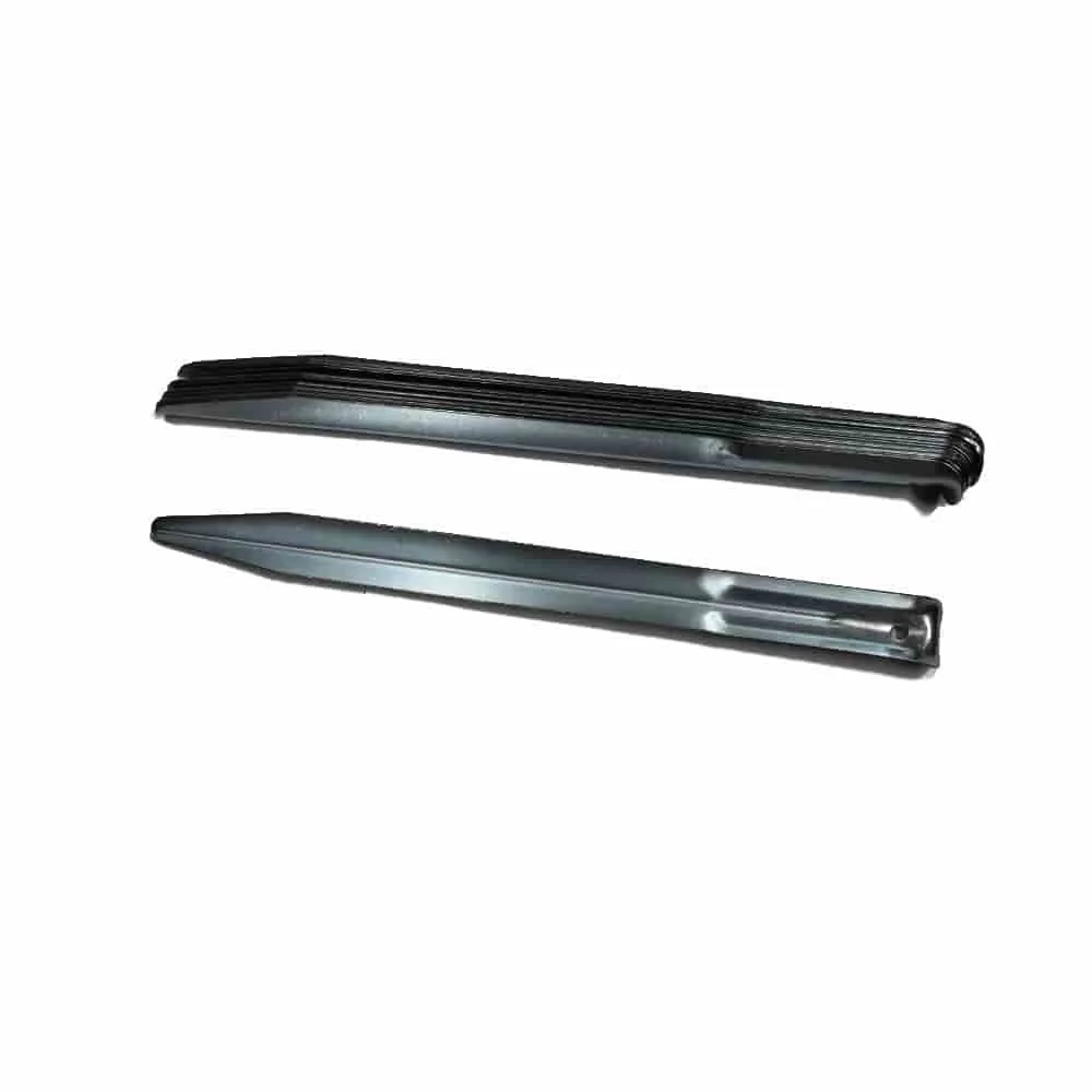 Peigeanna Puball Miotalacha, Sraith de 10, Cruach Sinc, 23cm