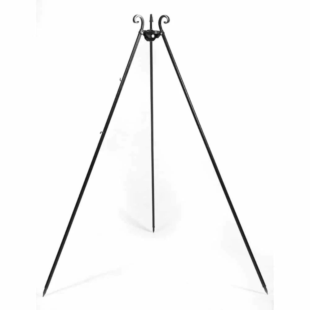 Tripóid Grill, 180 cm, Naturstahl - Cócaireacht Lasmuigh