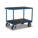 Trolley Tromshaothair 1000kg, 2 Sheilf, EasySTOP