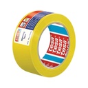 Téip Marcála Urláir Buí, 50mm x 33m, Téip Rabhaidh PVC