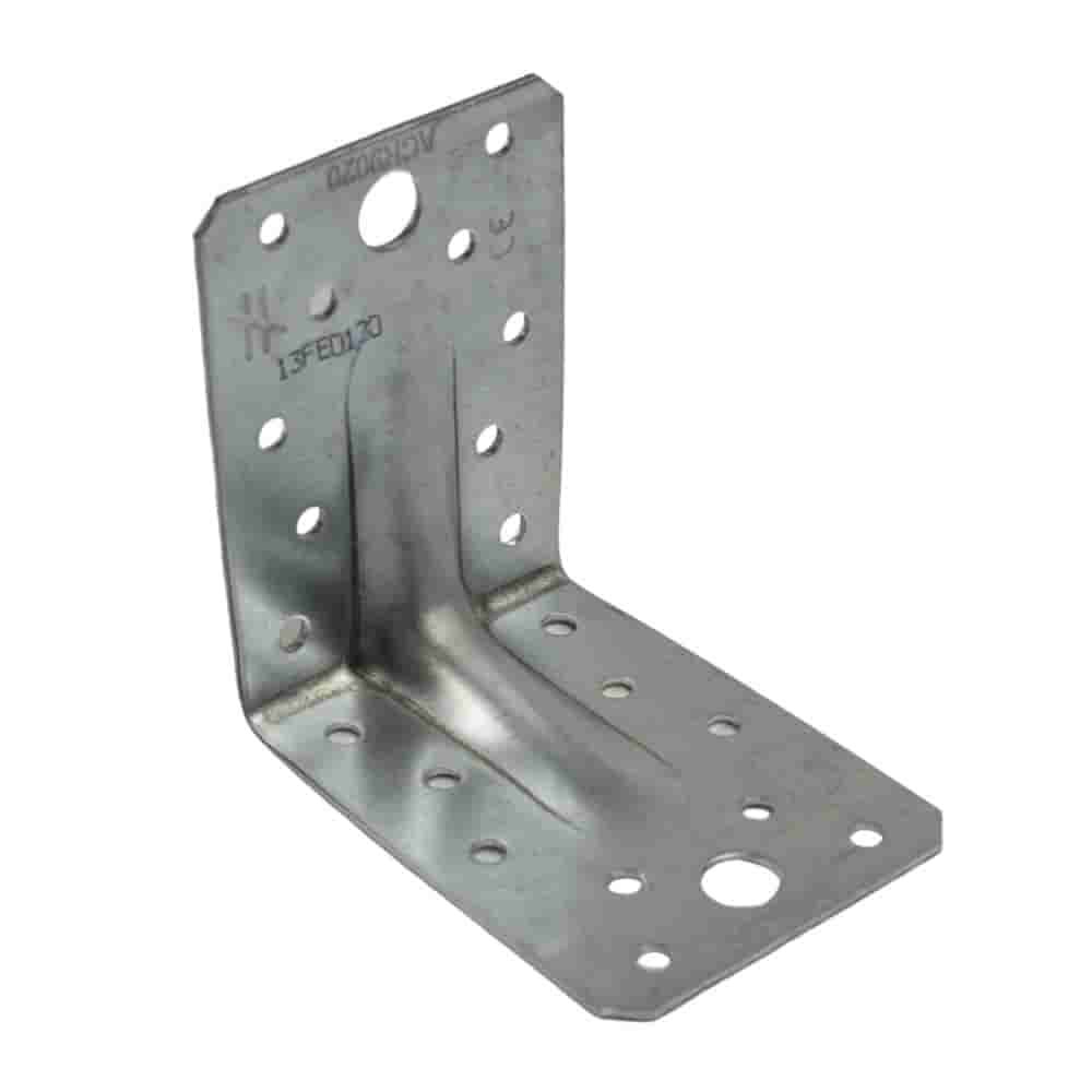 Ceanglóir Uillinne Adhmaid Galbhánaithe 88x88x65x2 mm le hEasnacha