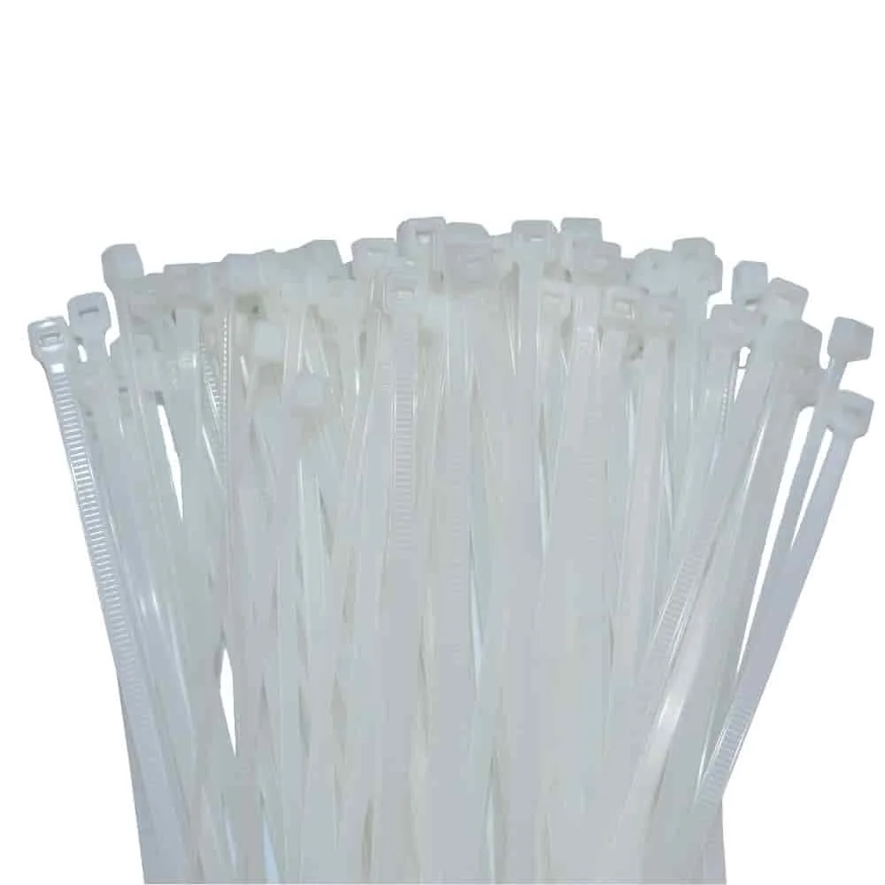 100 Ceangail Cábla 610x9, 0mm Dúlra (bán) PA6.6