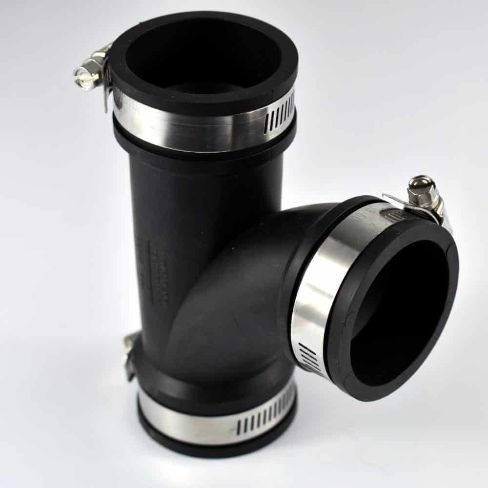 Feistis PVC Solúbtha T-Píosa 2"/63mm