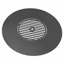 Pláta Grill Cruach Dhosmálta le haghaidh Babhla Tine 102cm + Grill 50cm