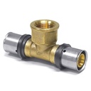 Pressfitting T-Píosa 32mm le Snáithe Inmheánach
