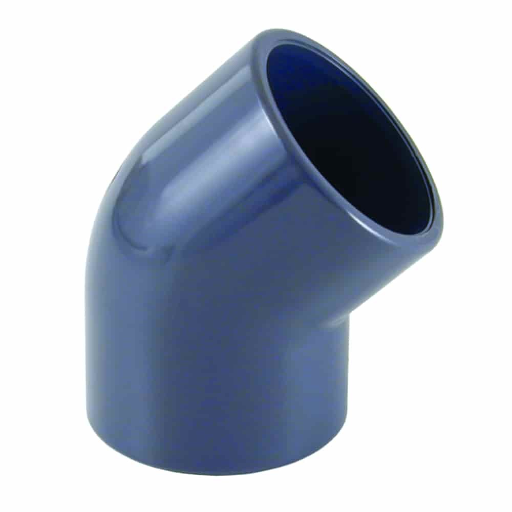 Feisteas Uillinn PVC 45° 32mm PN16