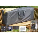 Clúdach Cúisín Suíocháin Deluxe 125x32x50cm Aimsirdhíonach