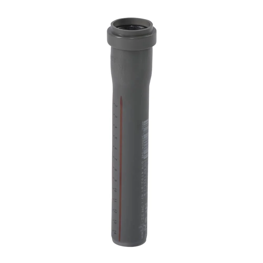 Píopa HT 160mm DN 160 le haghaidh Draenála Tí