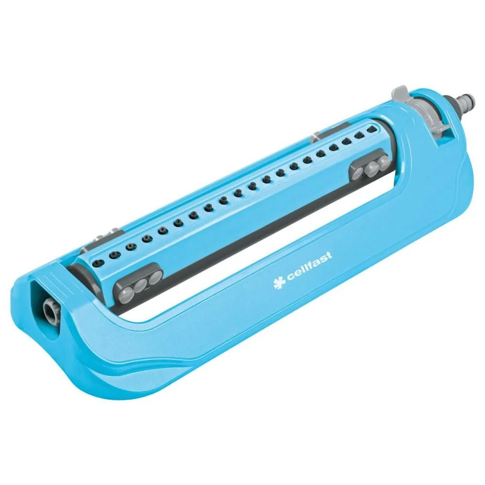 Sprinkler luascadach OPTI: Uisciú Lawn Éifeachtach suas le 263 m²