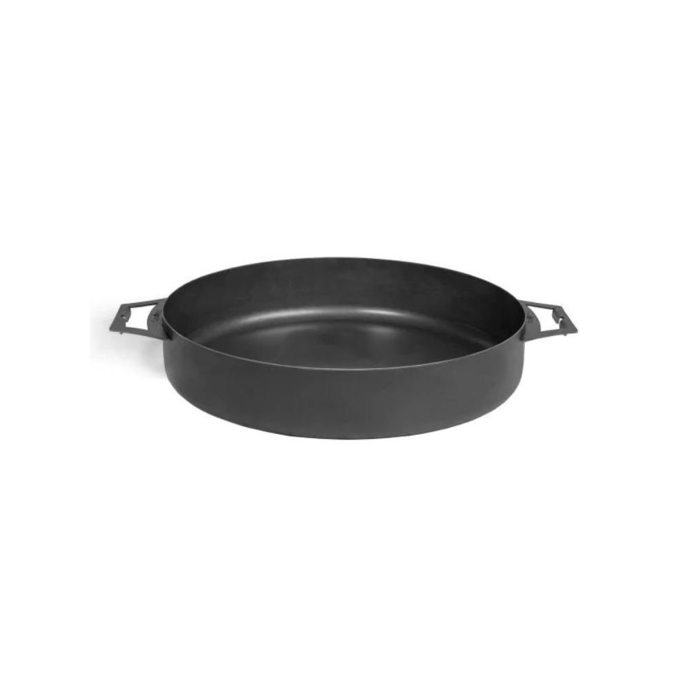 Pan Friochadh Cruach 50cm le 2 Láimhseálann, Pan Dóiteáin, Grill