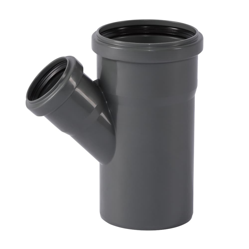 Craobhphíopa HT DN 90/50, Uillinn 45 Céim, Píopa Draenála