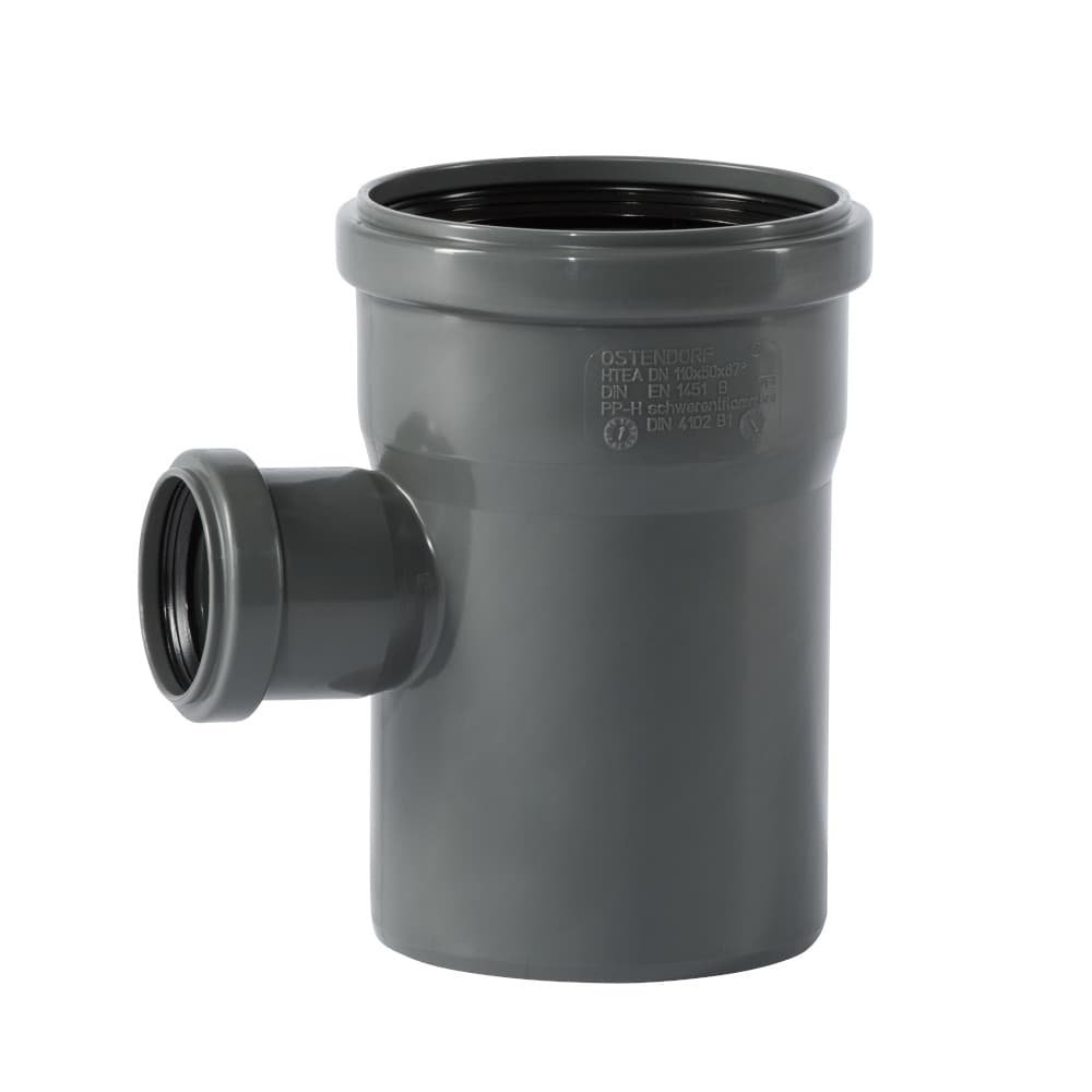 HT Abzweig DN 110/50 87 Céim, Feistis Píopaí Draenála Tí