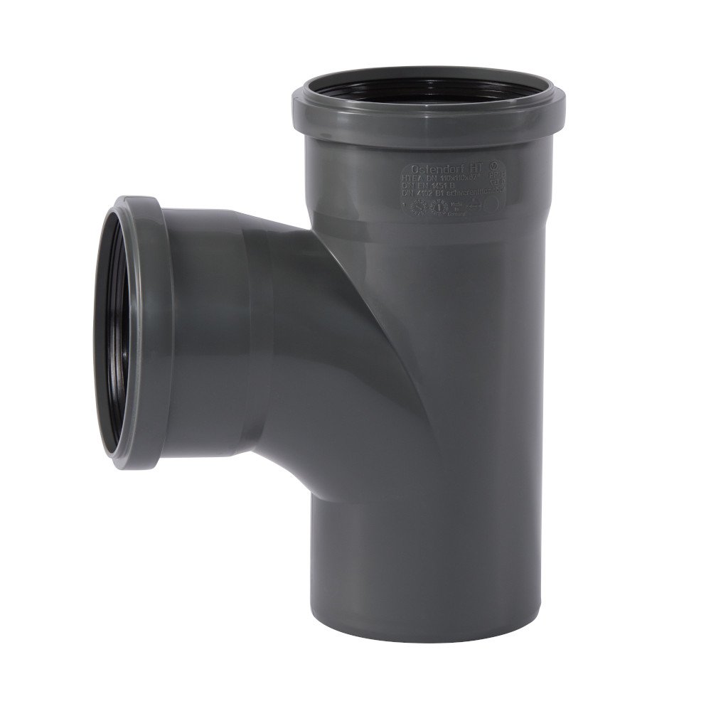 HT Abzweig DN/OD 110/110 87°, Píopa Draenála HT