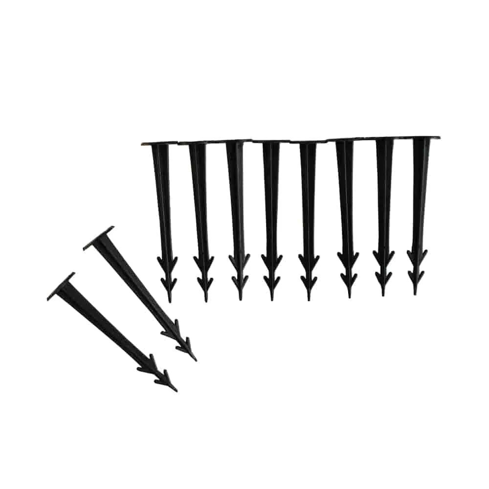 Ancaire Talún Plaisteacha, 10 n-Aonad, 11.5cm - Chun Fabraic Fiailí a Dhaingniú