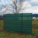 Fál cosanta príobháideachta, Scáileán fál glas, 1.76x3.41m, Líon cosanta príobháideachta