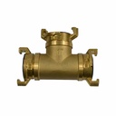 Messing T-phíosa Práis 1 Orlach, Gewindestück, Feistiú Práis, Píosa T IG AG