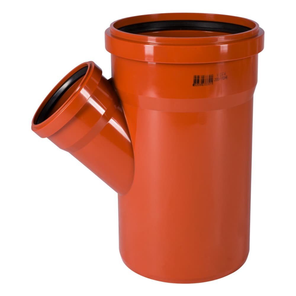 KGEA Acomhal Píopa Draenála DN/OD 200/110 45 Céim