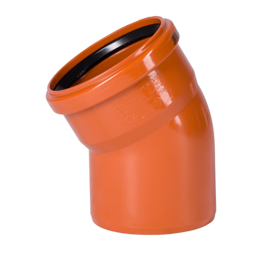 Uillinn KG DN/OD 250 30 Grad, Feistí Píopaí PVC