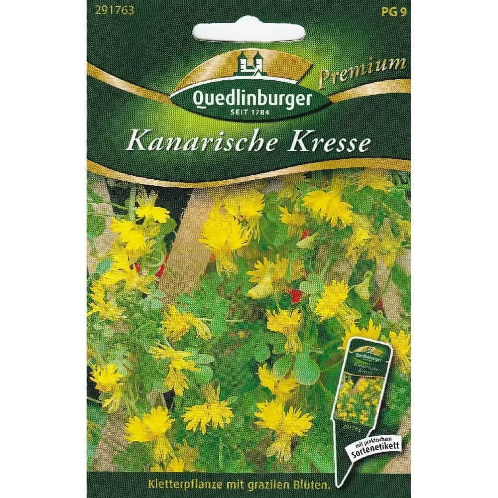 Síolta Plandaí Dreapadóireachta, Cresse Chanárach, Síolta Bláthanna Buí