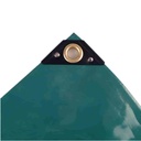 Clúdach PVC Tromshaothair 650g/m² 4x7m (28m²) - glas