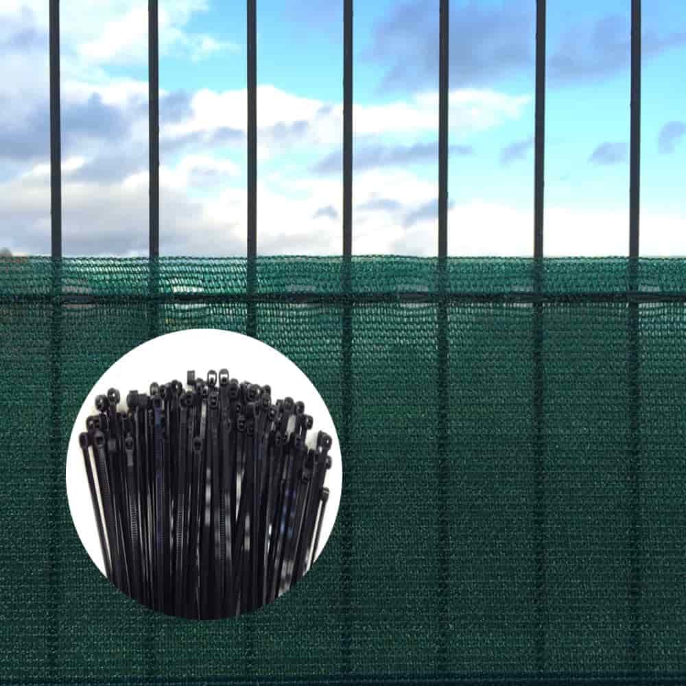 Scáileán Príobháideachta agus Gaoithe, 1x50m, le Tacar Cáblaí