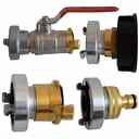 Cúpláin Storz Ilúsáideacha & Adapter IBC