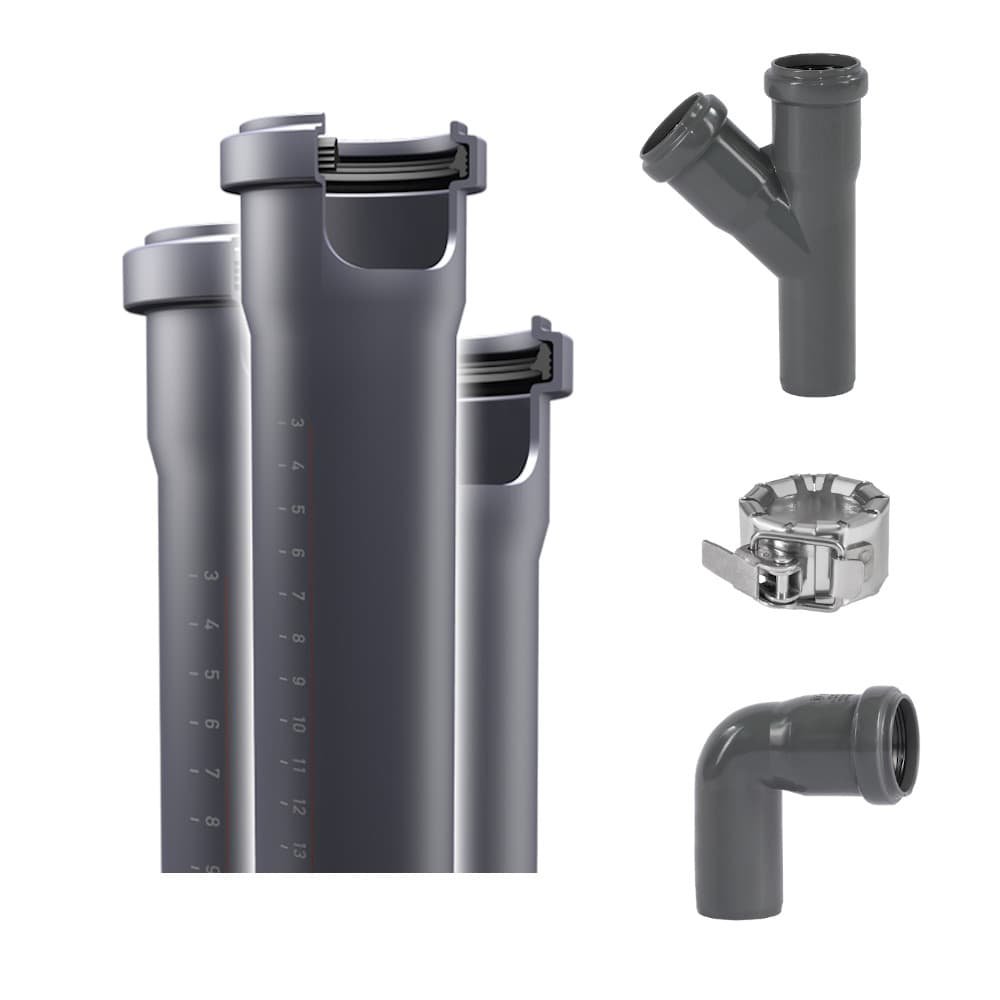 Píopa HT DN 90, Píopa Abhras HTSafe, Píopa 90mm