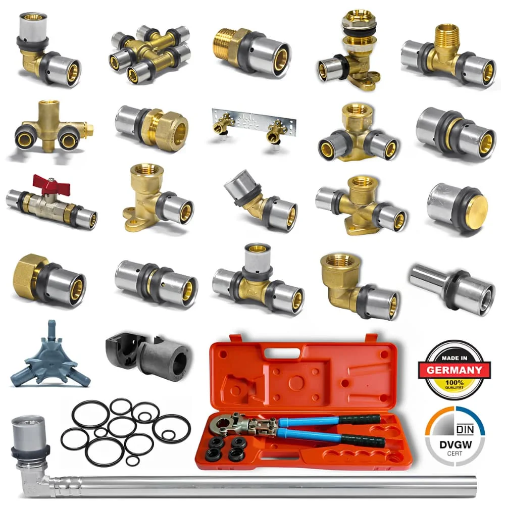 Fittings Preasa, Feistiú Brú TH+U, Brúigh Feistiú DVGW