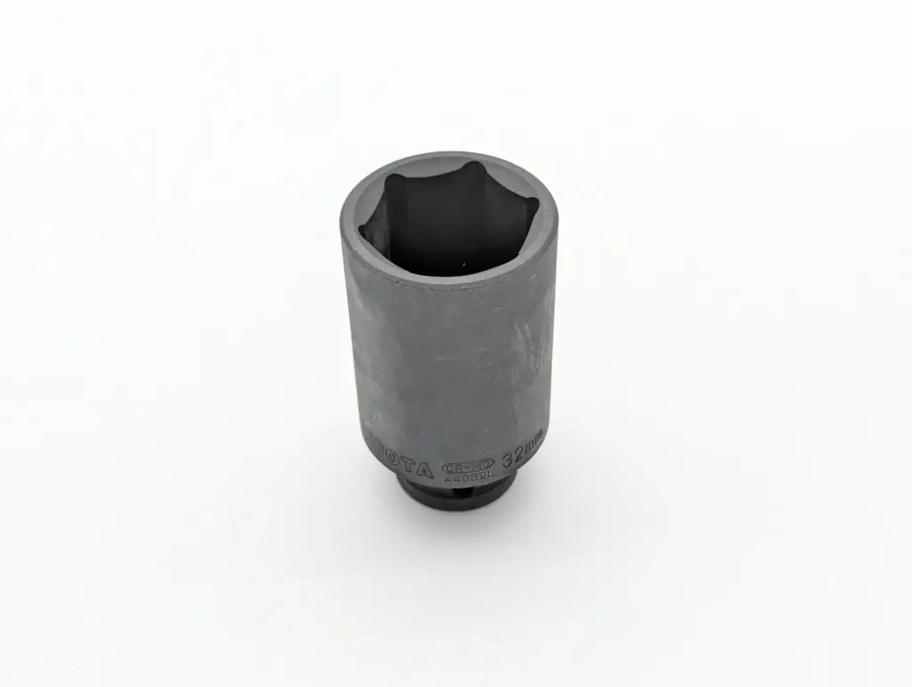 Cnó Tionchair 32mm, 1/2 Orlach, Cr-Mo, 6 Thaobh